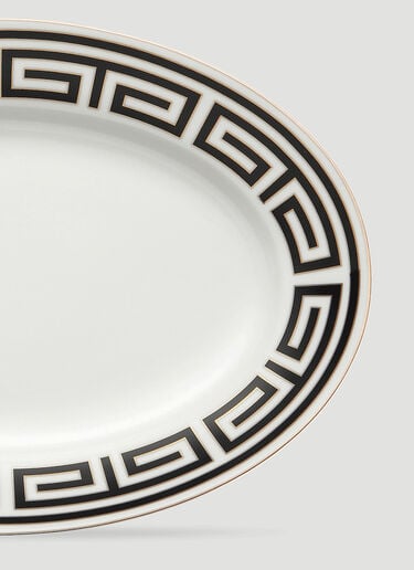 Ginori 1735 Labirinto Oval Platter Black wps0644457