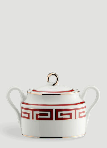 Ginori 1735 Labirinto Sugar Bowl Red wps0644462