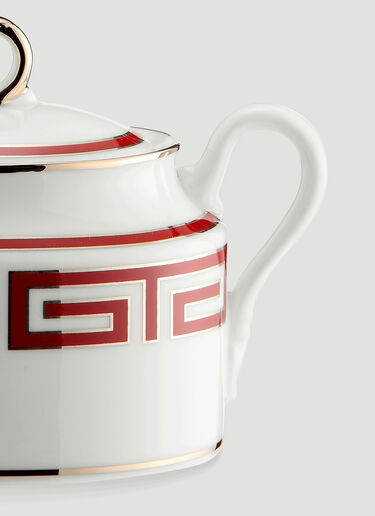 Ginori 1735 Labirinto Sugar Bowl Red wps0644462