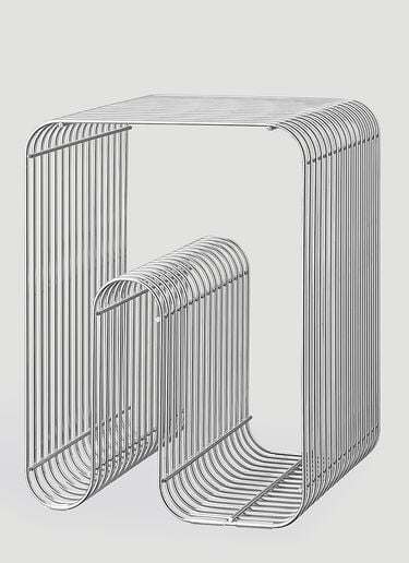 Curva Stool AYTM Curva Stool Silver wps0670069