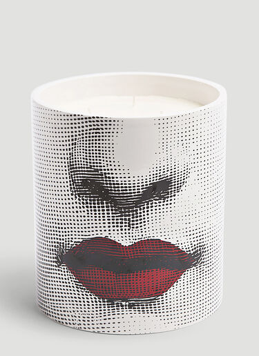 Fornasetti Bacio Large Scented Candle White wps0670283