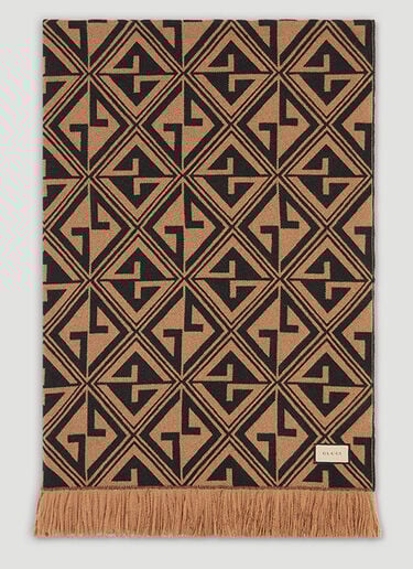 Rhombus Blanket Gucci Rhombus Blanket Brown wps0690084