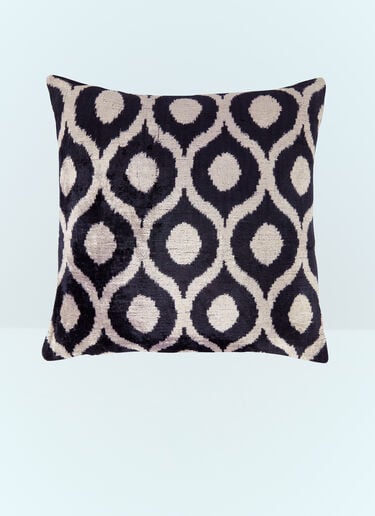 Velvet Cushion Les Ottomans Velvet Cushion Black wps0691108
