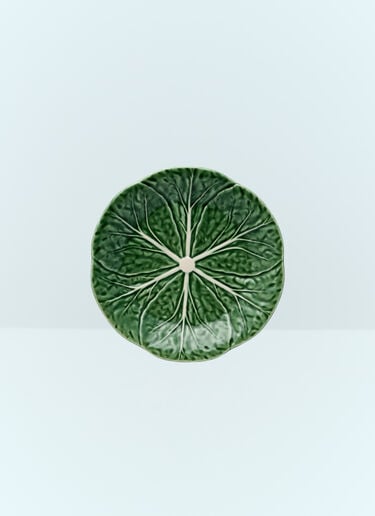 Set Of Four Couve Dessert Plates Bordallo Pinheiro Set Of Four Couve Dessert Plates Green wps0691273