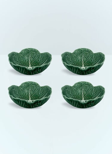 Set Of Four Couve Bowls Bordallo Pinheiro Set Of Four Couve Bowls Green wps0691274