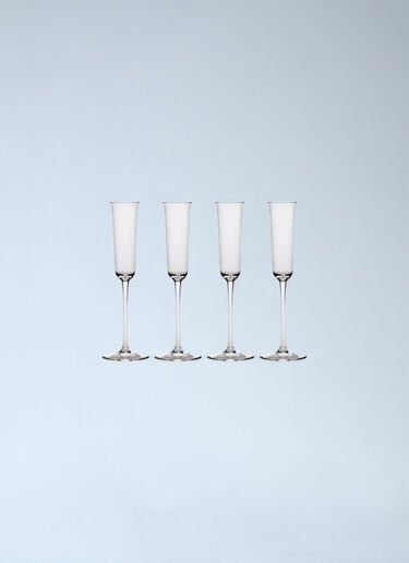 Set Of Four Grace Champagne Glasses Serax x Ann Demeulemeester Set Of Four Grace Champagne Glasses Clear wps0691767