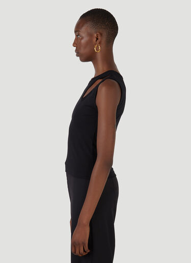 Tear Drop Jersey Tank Top Wynn Hamlyn Tear Drop Jersey Tank Top Black wyh0246001