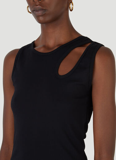Tear Drop Jersey Tank Top Wynn Hamlyn Tear Drop Jersey Tank Top Black wyh0246001