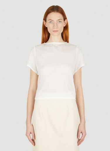 Wynn Hamlyn Crinkle Top White wyh0247006