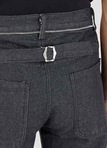 Denim Pants Youths In Balaclava Denim Pants Black yib0146004