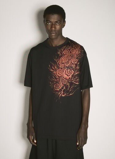 Logo Applique T-Shirt Y-3 JFA Logo Applique T-Shirt Black yjf0158005