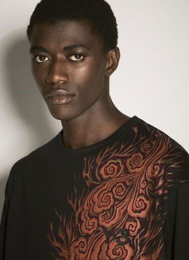 Logo Applique T-Shirt Y-3 JFA Logo Applique T-Shirt Black yjf0158005