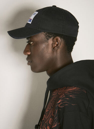 Logo Patch Baseball Cap Y-3 JFA Logo Patch Baseball Cap Black yjf0158015