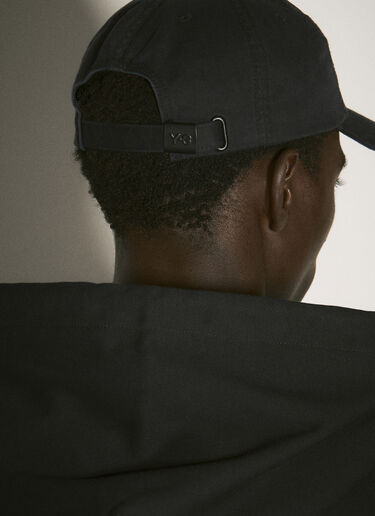 Y-3 JFA 로고 패치 베이스볼 캡  블랙 yjf0158015