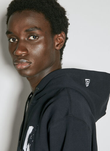 x NE Logo Print Hooded Sweatshirt Yohji Yamamoto x NE Logo Print Hooded Sweatshirt Black yoy0154011