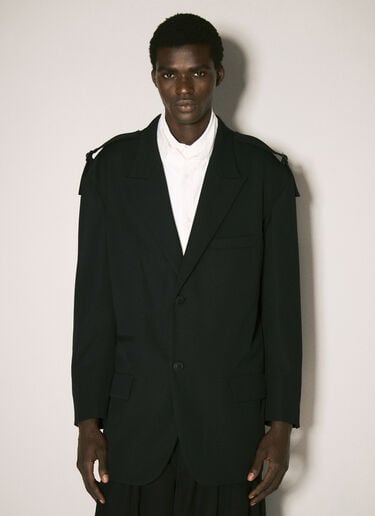 Wool Blazer Yohji Yamamoto Wool Blazer Black yoy0158005