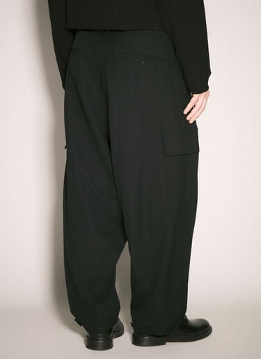 Tab Wide Pants Yohji Yamamoto Tab Wide Pants Black yoy0158006