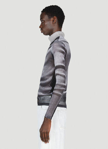 Y/Project x Jean Paul Gaultier Trompe L'Oeil 针织衫 灰色 ypg0152002
