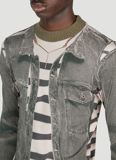 Trompe L'Oeil Jacket Top Y/Project x Jean Paul Gaultier Trompe L'Oeil Jacket Top Khaki ypg0152005
