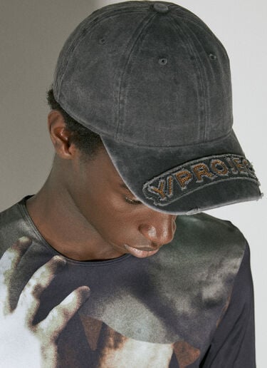 Y/Project Logo Patch Baseball Cap Black ypr0153017