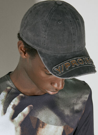 Logo Patch Baseball Cap Y/Project Logo Patch Baseball Cap Black ypr0153017