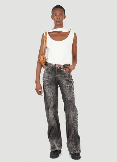 Wire Jeans Y/Project Wire Jeans Black ypr0246010
