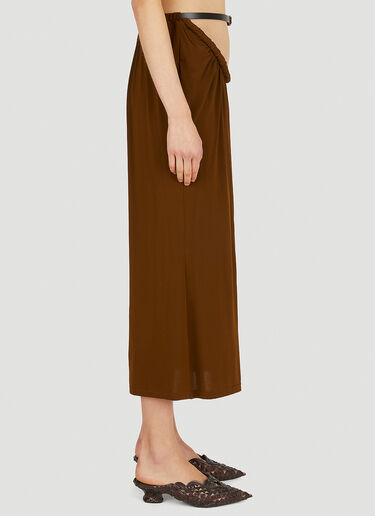 Belted Arc Skirt Y/Project Belted Arc Skirt Brown ypr0249008