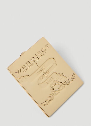 Mini Paris' Best Earrings Y/Project Mini Paris' Best Earrings Gold ypr0252003
