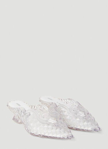 Melissa Point Mules Y/Project Melissa Point Mules Transparent ypr0252035