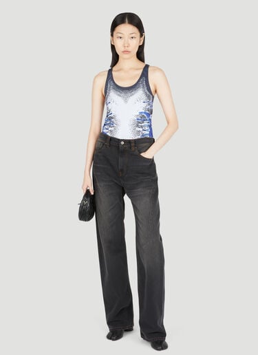 Whisker Print Tank Top Y/Project Whisker Print Tank Top Grey ypr0254025