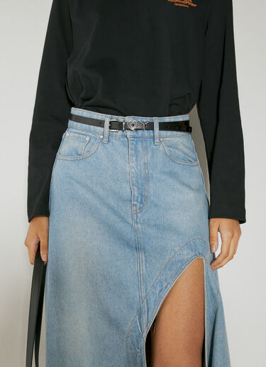 Heart Leather Belt Y/Project Heart Leather Belt Black ypr0254032