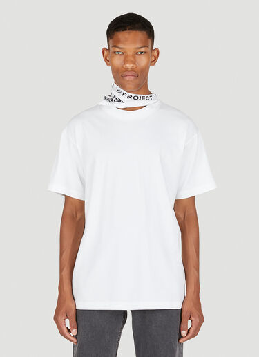 Y/Project Three Collar T-Shirt White ypr0349003