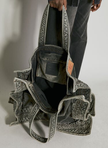 Maxy Wire Cabas Denim Bag Y/Project Maxy Wire Cabas Denim Bag Black ypr0354005