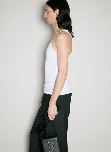 Invisible Strap Tank Top Y/PROJECT Invisible Strap Tank Top White ypr0356001