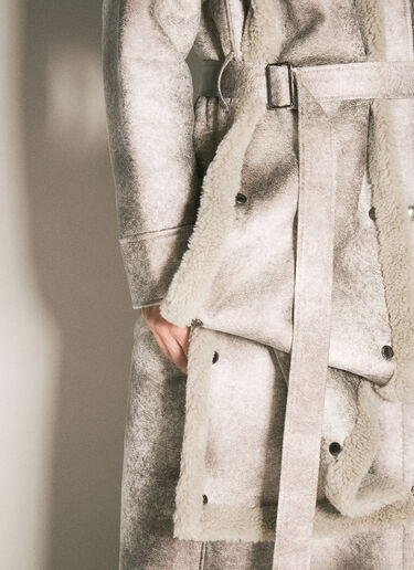 Snap-Off Hood-Panel Aviator Coat Y/Project Snap-Off Hood-Panel Aviator Coat Grey ypr0358001
