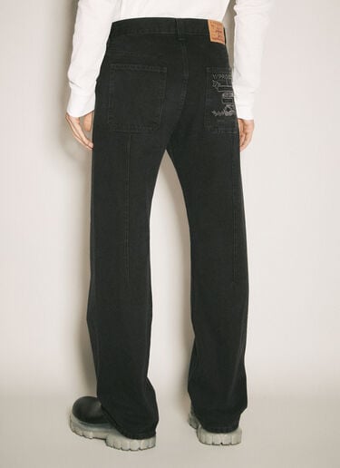 Y/Project Evergreen Paris' Best Jeans Black ypr0358006