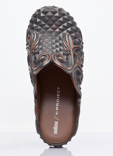 Melissa Court Clogs Y/Project Melissa Court Clogs Brown ypr0358018