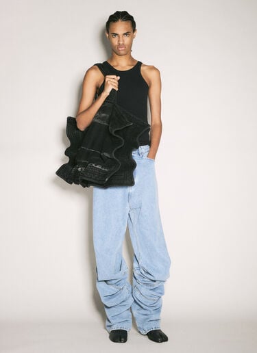 Maxi Wire Cabas Tote Bag Y/Project Maxi Wire Cabas Tote Bag Black ypr0358023