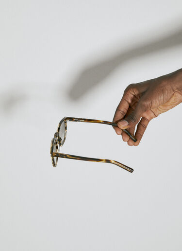 SL 28 Square Sunglasses Saint Laurent SL 28 Square Sunglasses Brown yss0154007