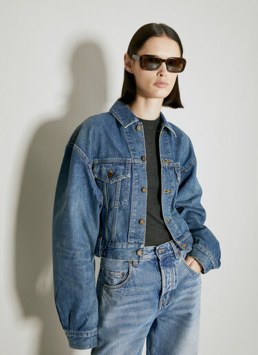 Saint Laurent SL M130 선글라스 브라운 yss0253009