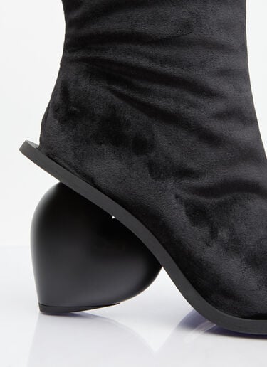 Love Velvet Boots Yume Yume Love Velvet Boots Black yum0254002