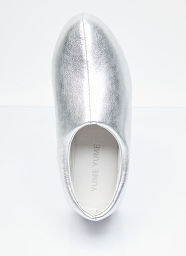 Metallic Platform Clog Yume Yume Metallic Platform Clog Silver yum0255001