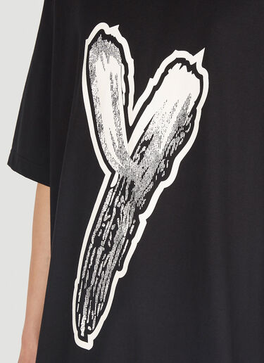 Y-3 로고 티셔츠 블랙 yyy0152017