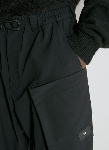 Y-3 립스톱 카고 팬츠 블랙 yyy0154002