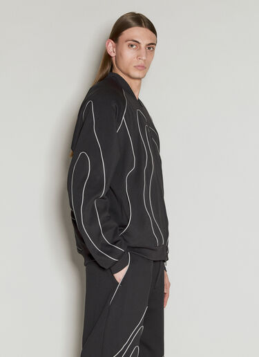 Contrast Piping Zip-Up Sweatshirt Y-3 Contrast Piping Zip-Up Sweatshirt Black yyy0156005
