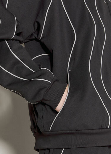 Contrast Piping Zip-Up Sweatshirt Y-3 Contrast Piping Zip-Up Sweatshirt Black yyy0156005