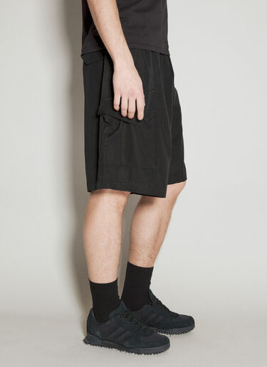 Zip Pockets Bemuda Shorts Y-3 Zip Pockets Bemuda Shorts Black yyy0156009