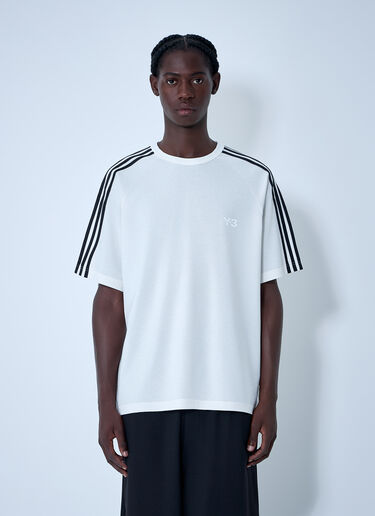 Logo Motif T-Shirt Y-3 Logo Motif T-Shirt White yyy0162002