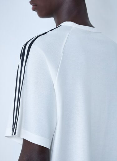 Y-3 Logo Motif T-Shirt White yyy0162002