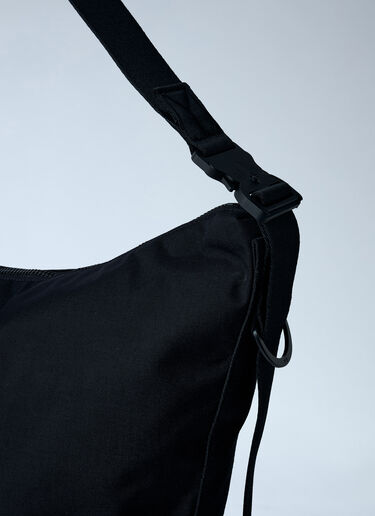 Y-3 Large Logo Motif Crossbody Bag Black yyy0162011